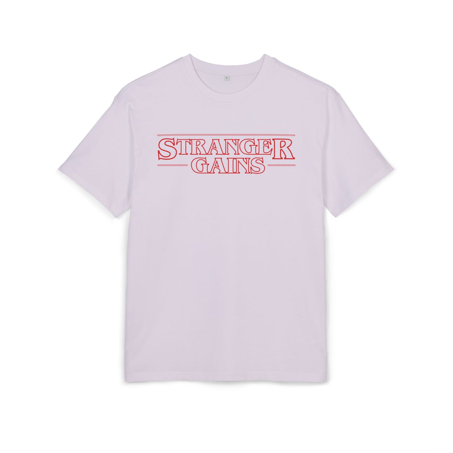 STRANGER GAINS (FRONTPRINT) OVERSIZED T-SHIRT