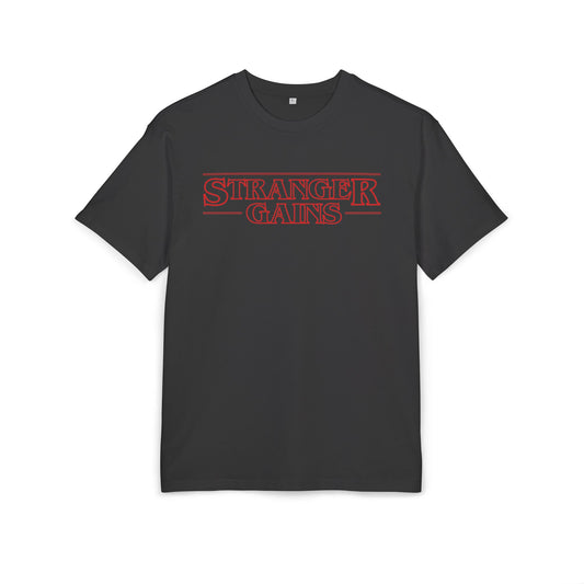 STRANGER GAINS (FRONTPRINT) OVERSIZED T-SHIRT