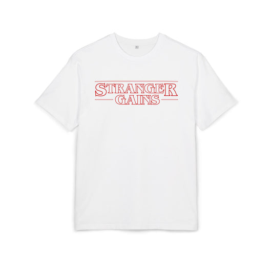 STRANGER GAINS (FRONTPRINT) OVERSIZED T-SHIRT