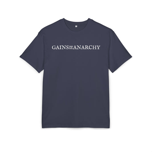 GAINS OF ANARCHY (FRONTPRINT) OVERSIZED T-SHIRT