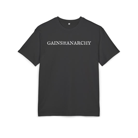 GAINS OF ANARCHY (FRONTPRINT) OVERSIZED T-SHIRT